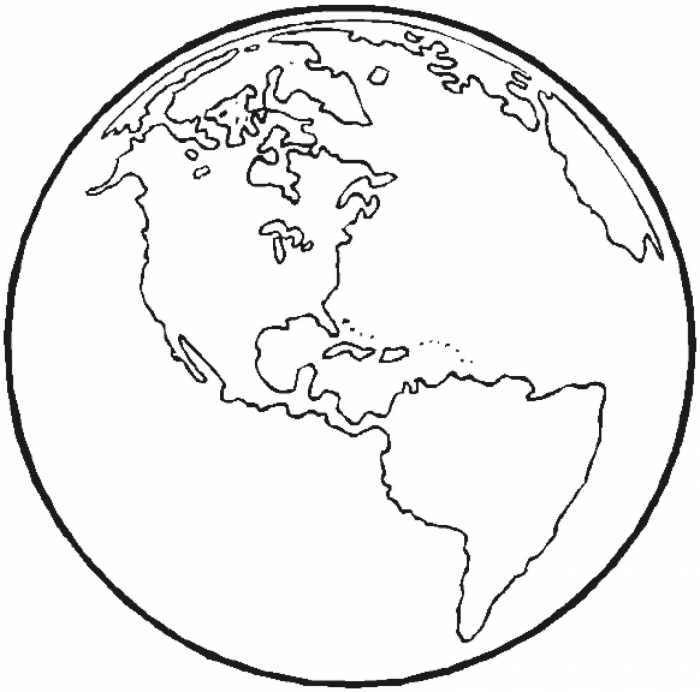 700x692 The World Coloring Pages World Map Coloring Sheets The World
