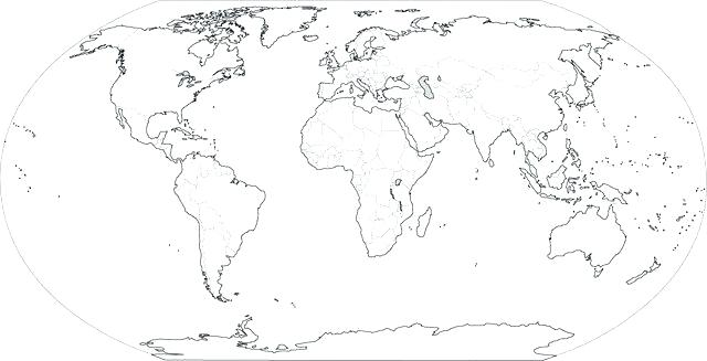 640x327 World Map Coloring Page Online Photograph Maps Coloring Pages