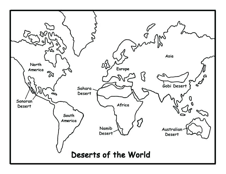 792x612 World Map Coloring Page Plus Printable World Map Coloring Pages