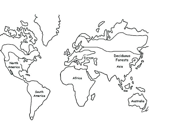 World Map Coloring Page at GetColorings.com | Free printable colorings ...