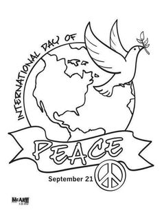 International Peace Day Coloring Page Peace 236x305 International Peace Day Coloring Page Peace