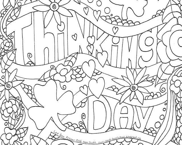 World Thinking Day Coloring Pages at GetColorings.com | Free printable