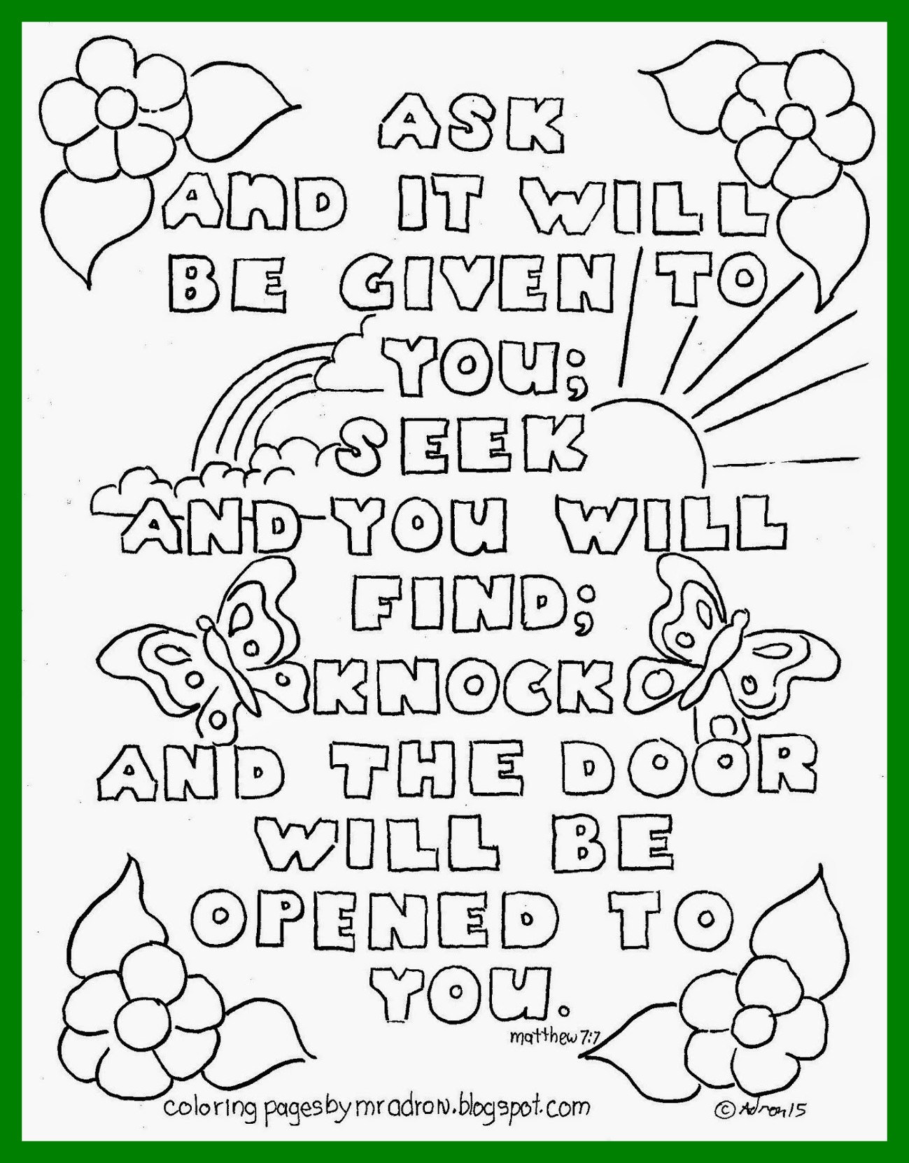 Awesome Bible Verse Matthew Coloring Page See More At My Http 1299x1662 Awesome Bible Verse Matthew Coloring Page See More At My Http