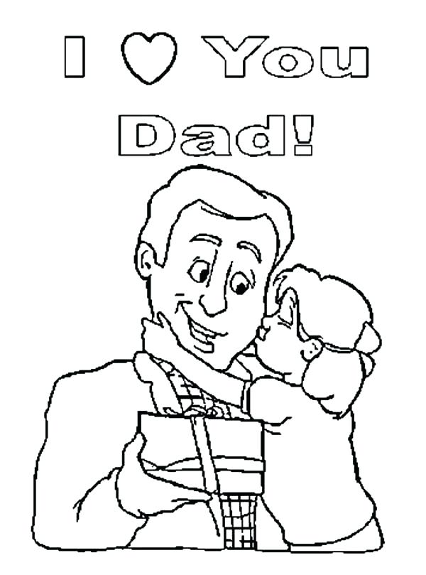 600x809 Best Dad I Love You Coloring Pages Best Place To Color Best Dad I