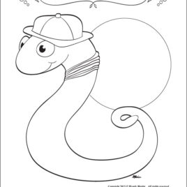 268x268 Glow Worm Coloring Page Kids Drawing And Coloring Pages