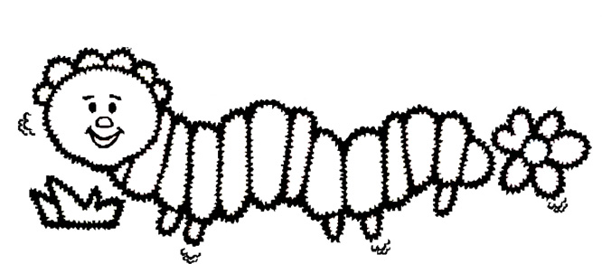 666x292 Worm Coloring Pages For Preschool