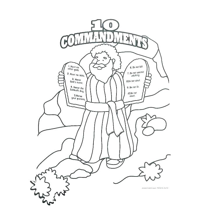 728x728 The Sabbath Is A Day Of Worship Coloring Page Ten Commandments