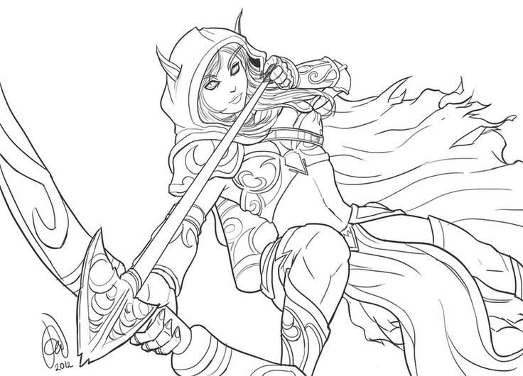 23 Best Warcraft Coloring Pages Images On Print 736x530 23 Best Warcraft Coloring Pages Images On Print