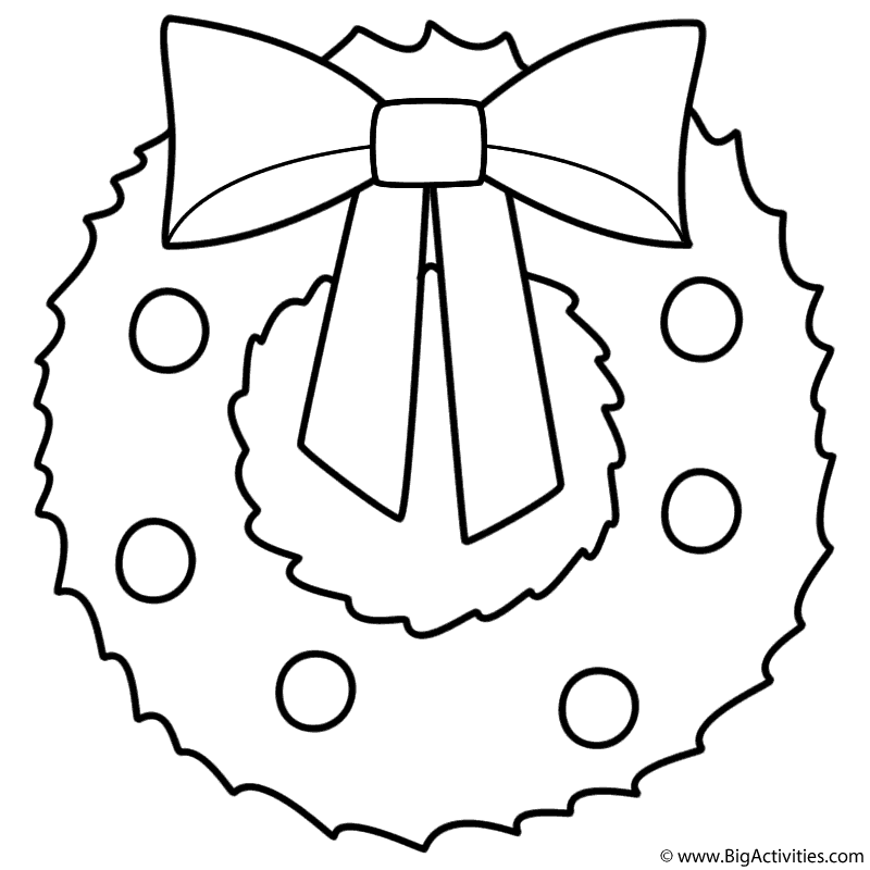 Christmas Wreaths Coloring Sheets 20 Christmas Wreaths Coloring 800x800 Christmas Wreaths Coloring Sheets 20 Christmas Wreaths Coloring