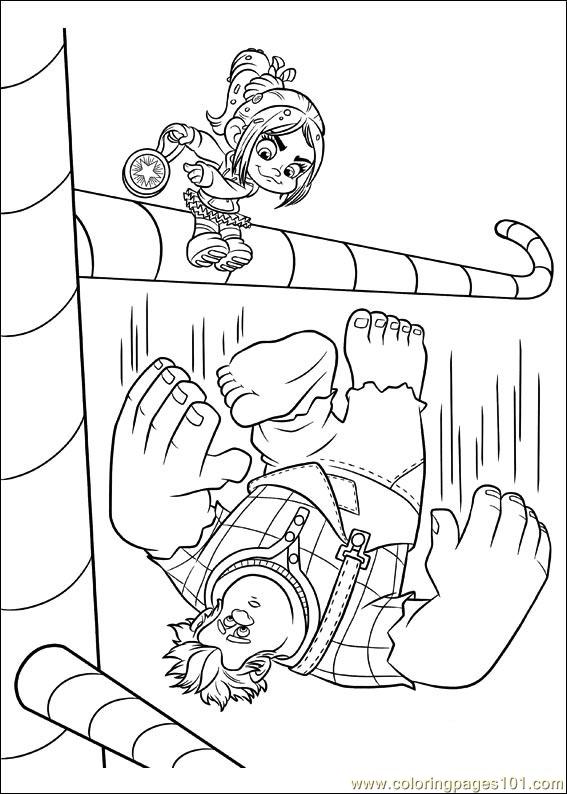 567x794 Wreck It Ralph 11 Coloring Page