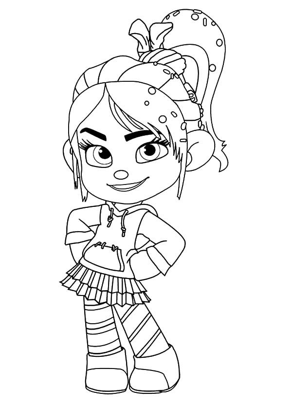 600x834 Wreck It Ralph Coloring Pages Christmas Yard, Crayons And Patterns