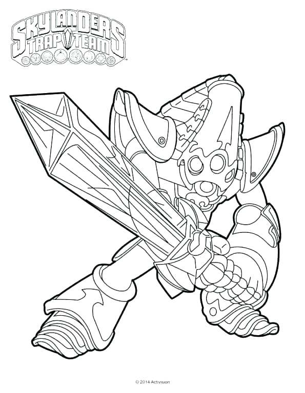 Skylander Coloring Pages Trap Team Coloring Pages A Skylanders 595x768 Skylander Coloring Pages Trap Team Coloring Pages A Skylanders
