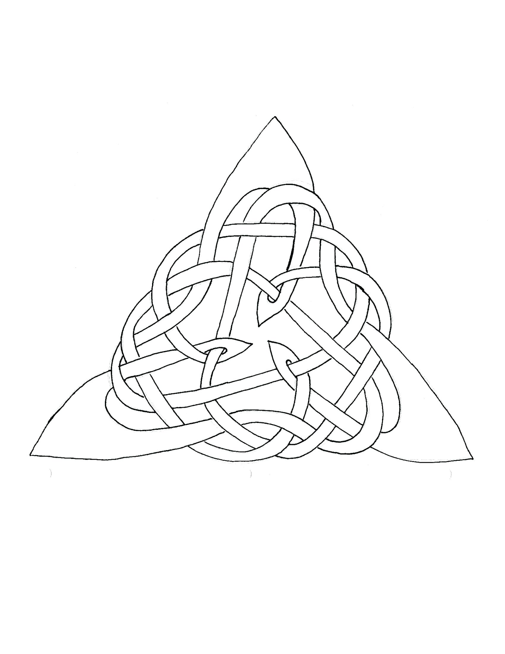 1700x2200 Coloring Page ~ Celtic Knot Coloring Pages Adult Colouring In Page
