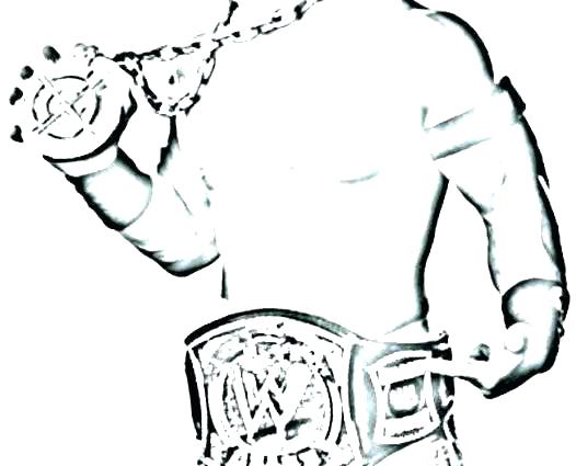 526x425 Wrestling Coloring Pages Undertaker Coloring Pages Championship