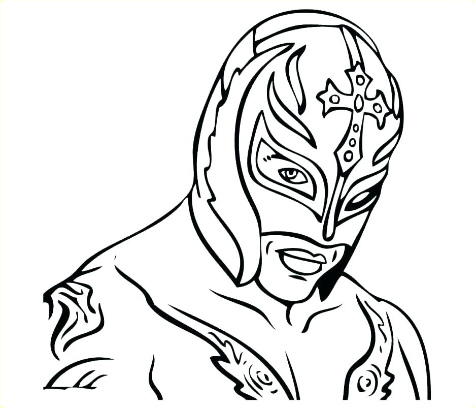 Wrestling Belt Coloring Pages at GetColorings.com | Free printable ...