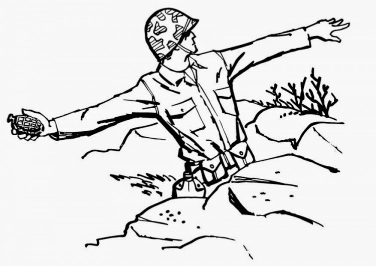 750x531 World War Ii Coloring Pages