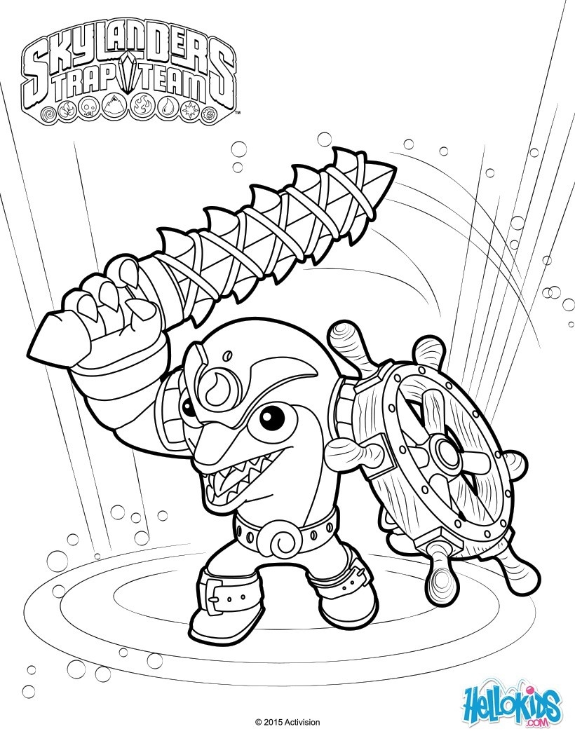820x1060 Awesome Free Skylanders Printable Coloring Pages Design Great