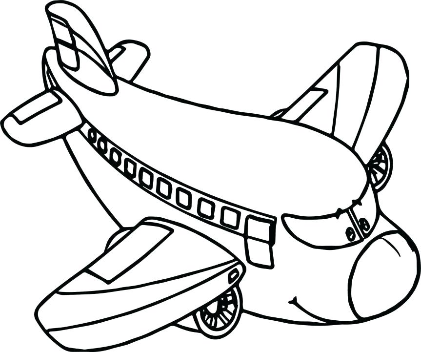 863x721 Free Ww2 Airplane Coloring Pages Airplane Coloring Pages Simple