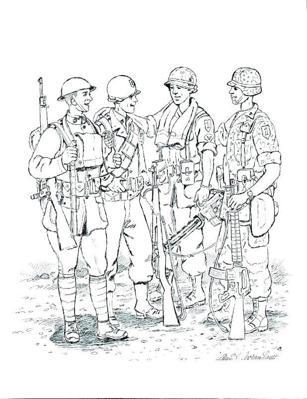 Ww2 Coloring Book Coloring Pages