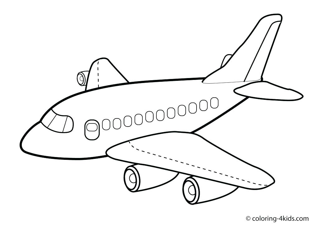 1024x730 Printable Airplane Coloring Pages Printable Airplane Coloring