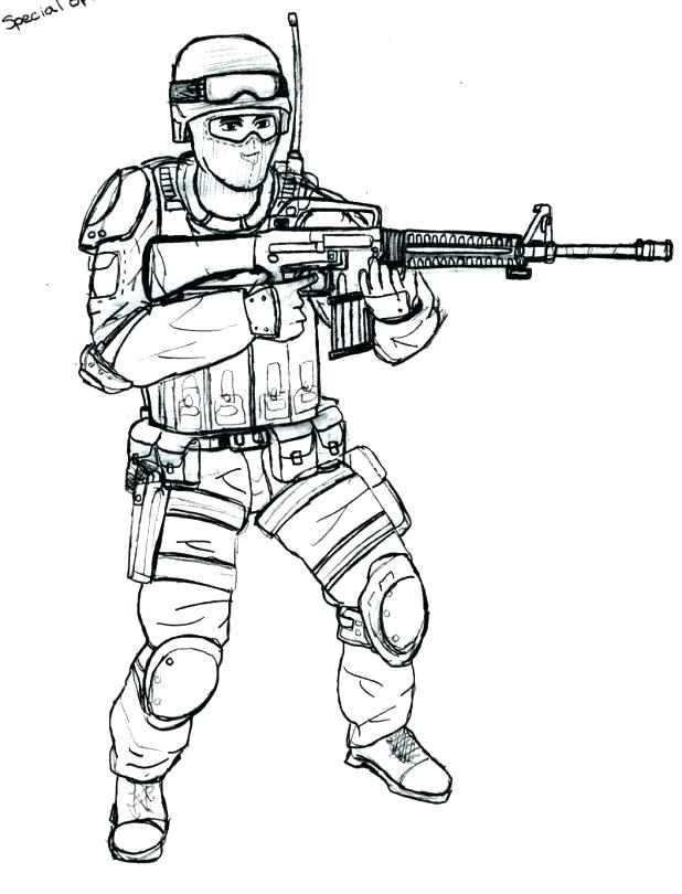 618x810 Wwii Coloring Pages Soldier Call Of Duty Black Ops Sketch Page