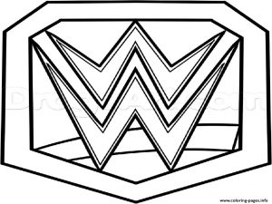 Wwe Championship Belt Coloring Pages 300x225 Wwe Championship Belt Coloring Pages