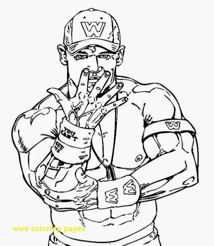 695x800 Wwe Coloring Pages With John Cena Coloring Pages To Print