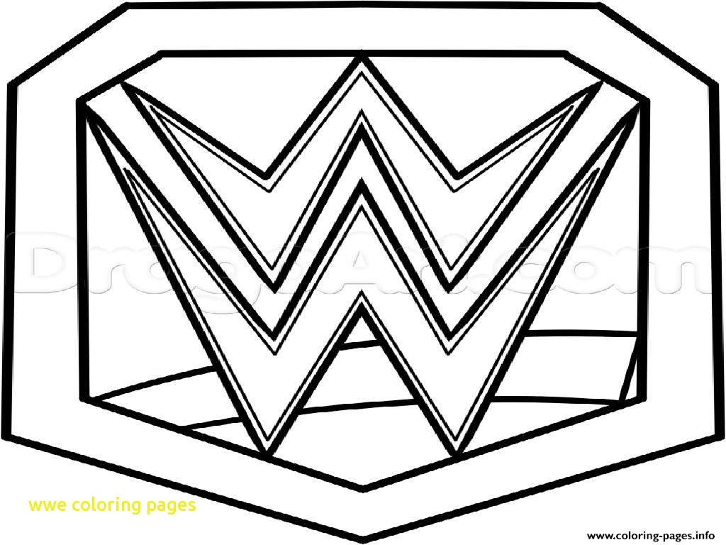 1024x768 Free Printable World Wrestling Entertainment Or Wwe Coloring Pages