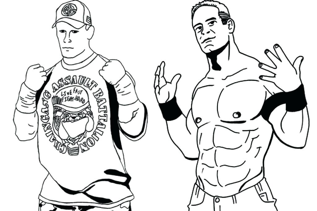 John Cena Coloring Sheets 1024x683 John Cena Coloring Sheets