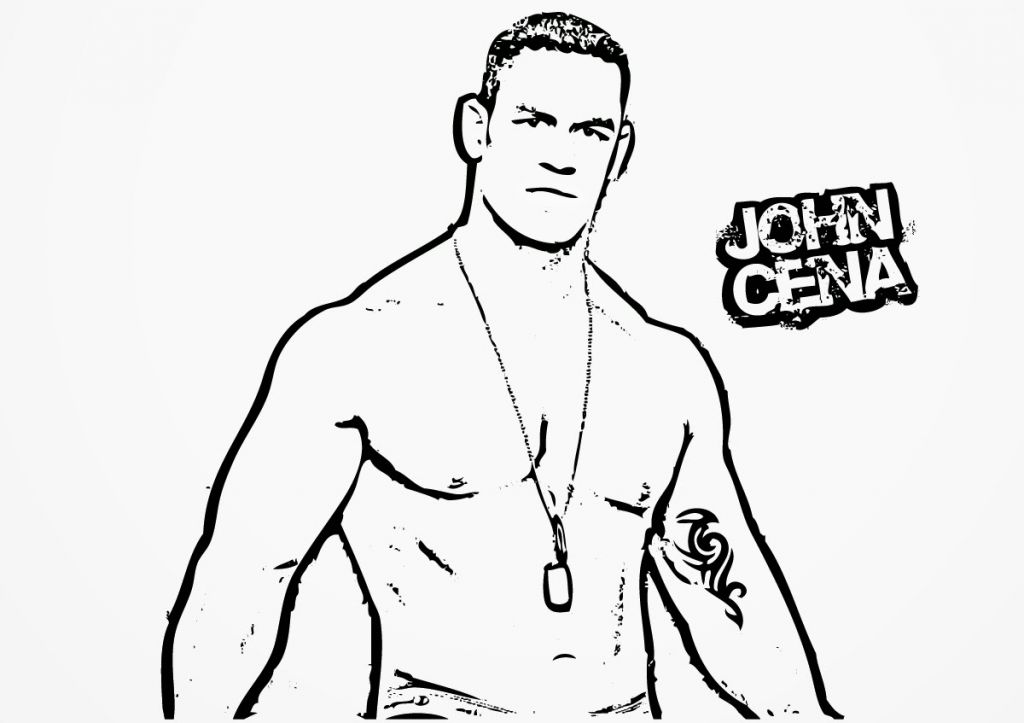 John Cena Coloring Pages To Print 426095 1024x723 John Cena Coloring Pages To Print 426095
