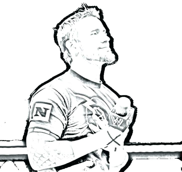 728x686 Printable Wwe Coloring Pages Coloring Sheets Coloring Pictures