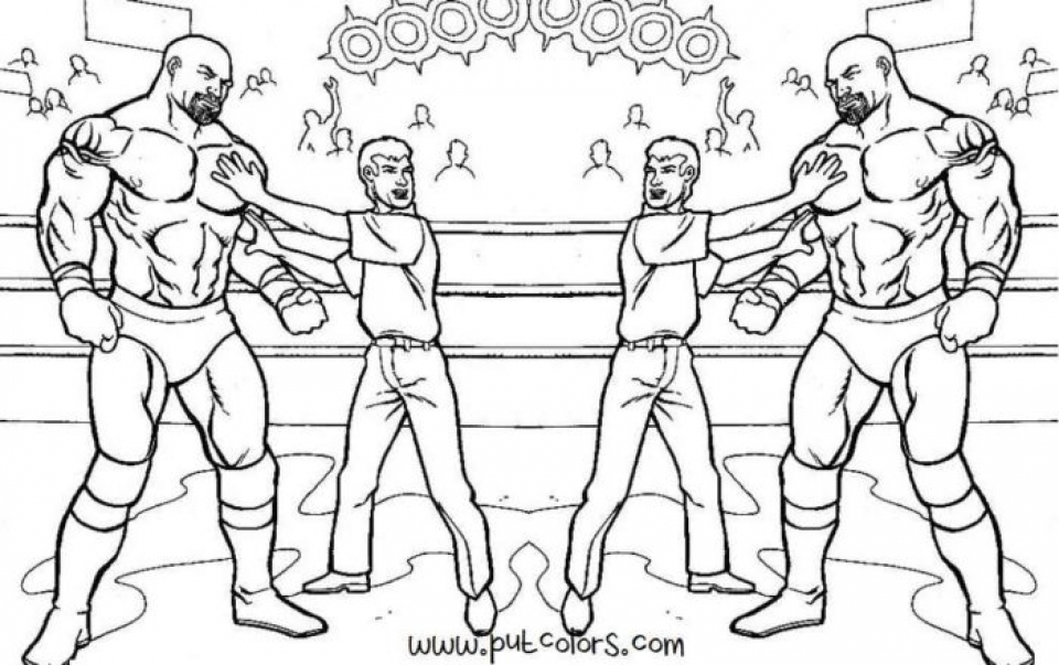 Wwe Coloring Pages Printable 960x603 Wwe Coloring Pages Printable