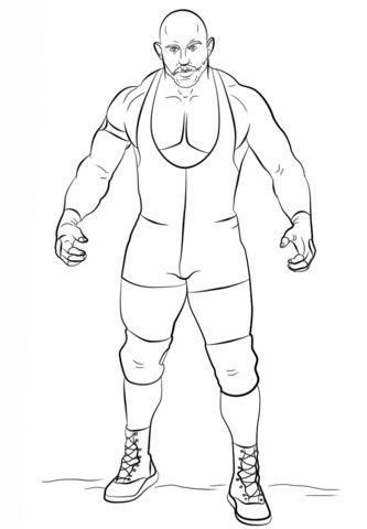Wwe Coloring Pages Ryback 333x480 Wwe Coloring Pages Ryback