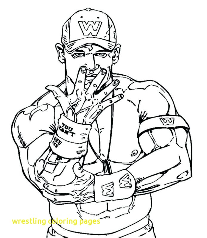 695x800 Wrestling Coloring Pages Wwe Coloring Books Packed