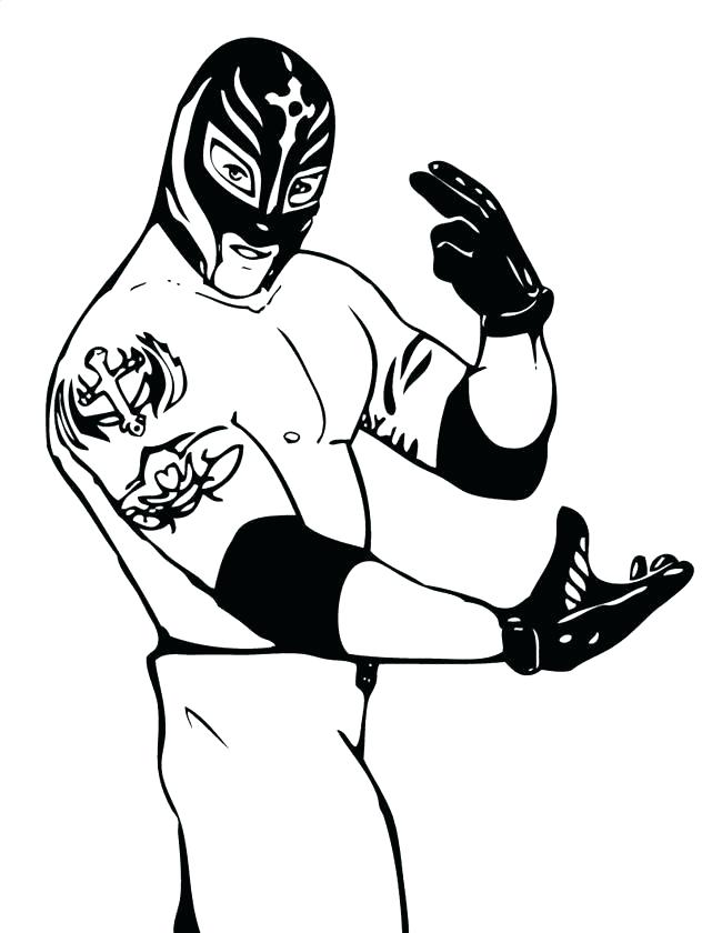 650x840 Wwe Wrestlers Coloring Pages Coloring Sheets Free Background