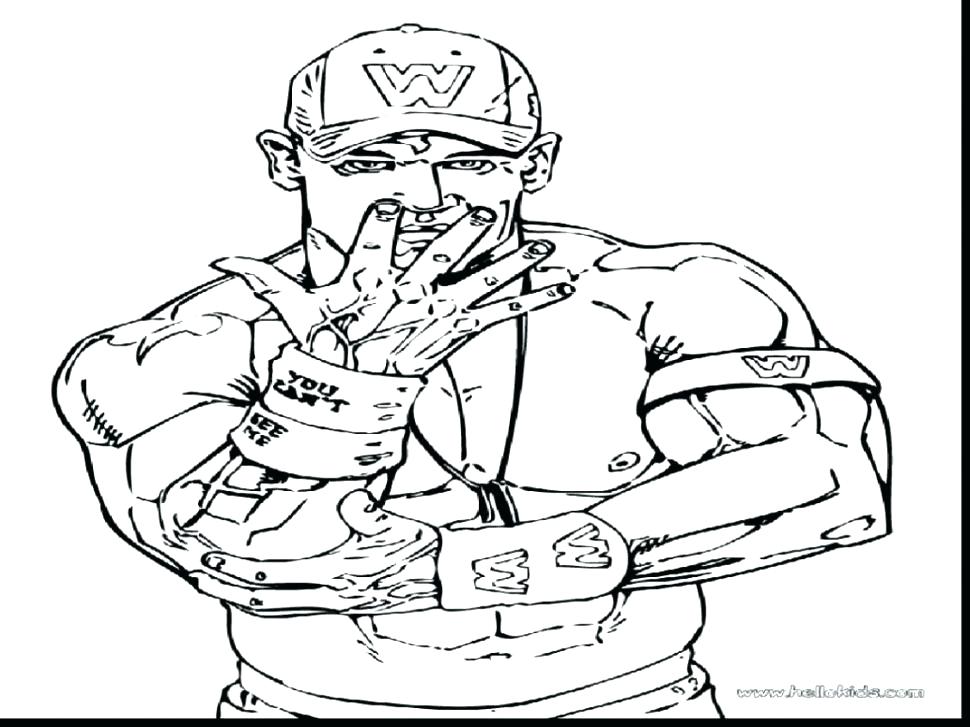 Wwe Wrestling Coloring Pages at GetColorings.com | Free printable ...