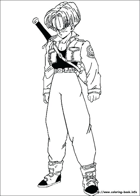 567x794 Dragon Ball Z Coloring Pages On Coloring Dragon Ball Vegeta Super
