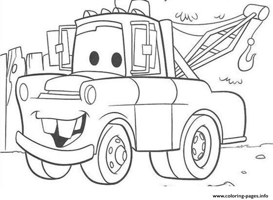 Mater Coloring Pages Free 888x652 Mater Coloring Pages Free