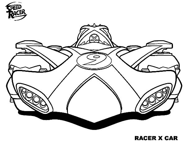 Awesome Racer X Car Of Speed Racer Coloring Pages Best Place 600x472 Awesome Racer X Car Of Speed Racer Coloring Pages Best Place
