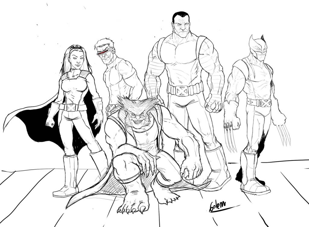X Men Coloring Pages Free Printable Colouring For Kids Adult Color 1024x751 X Men Coloring Pages Free Printable Colouring For Kids Adult Color