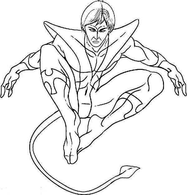 X Men Coloring Pages For Kids Coloring Pages 600x625 X Men Coloring Pages For Kids Coloring Pages