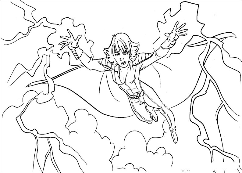Kids Under 7 X Men Coloring Pages 794x567 Kids Under 7 X Men Coloring Pages