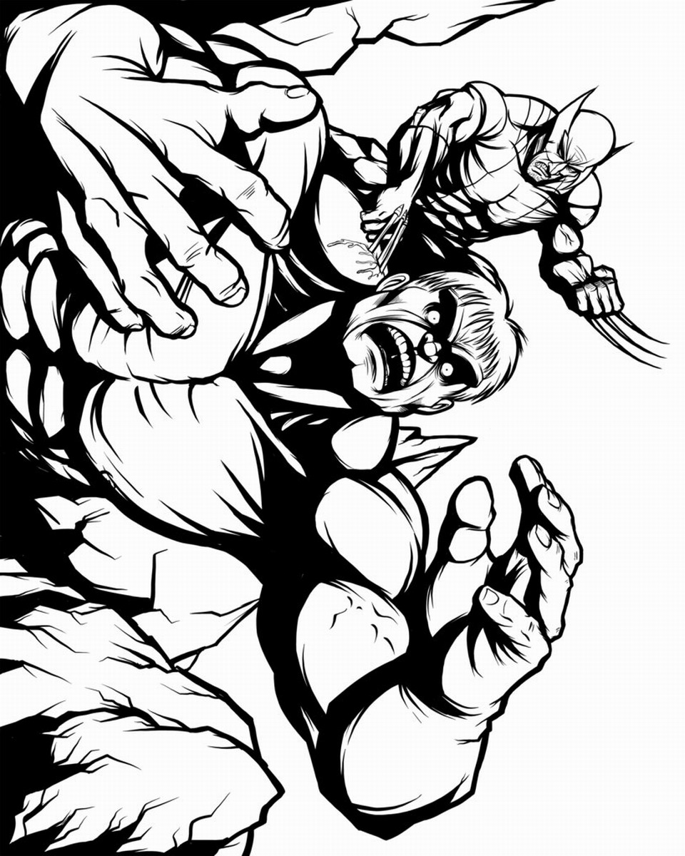 Wolverine And The X Men Coloring Pages 960x1200 Wolverine And The X Men Coloring Pages