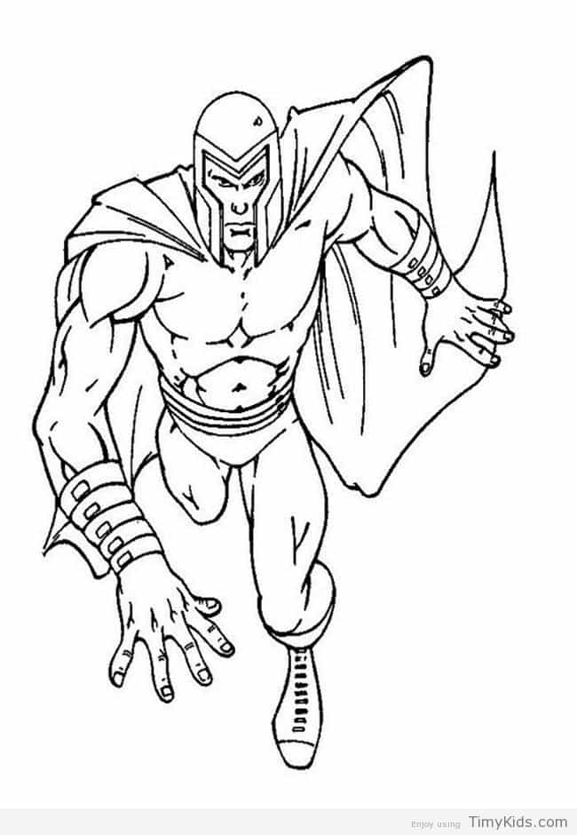 650x940 X Men Coloring Pages Free Timykids
