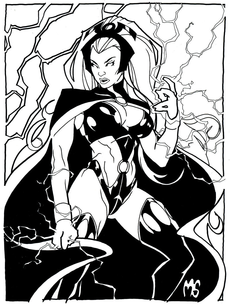 800x1067 X Men Storm By Mikems71