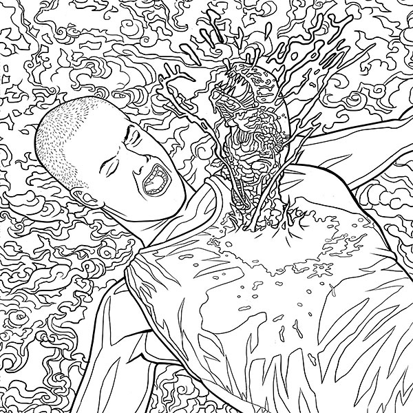 600x600 Alien The Coloring Book Thinkgeek