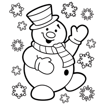 345x345 Christmas Coloring Pages, Free Christmas Coloring Pages For Kids