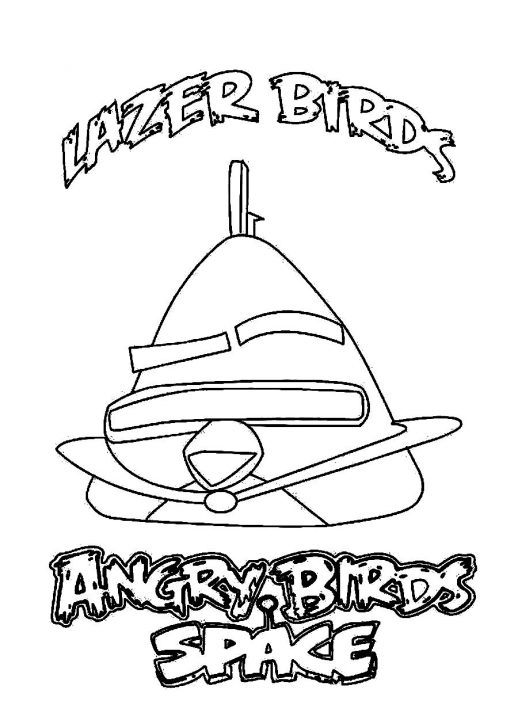 Chuck The Yellow Bird As Lazer Bird In Angry Birds Space Series 518x720 Chuck The Yellow Bird As Lazer Bird In Angry Birds Space Series