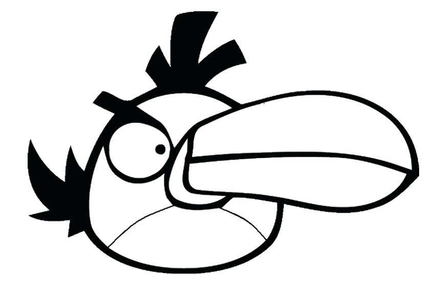 Chuck The Yellow Bird Coloring Page Free Printable Pages 850x567 Chuck The Yellow Bird Coloring Page Free Printable Pages