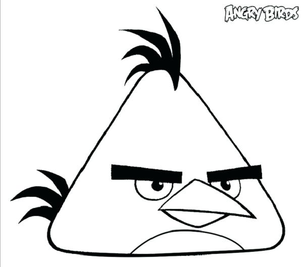 Coloring Pages For Kids Cars Angry Birds Yellow Bird 600x529 Coloring Pages For Kids Cars Angry Birds Yellow Bird